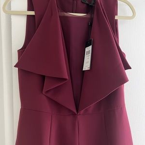 Jumpsuit size xs, new, never used! Color Bordeaux